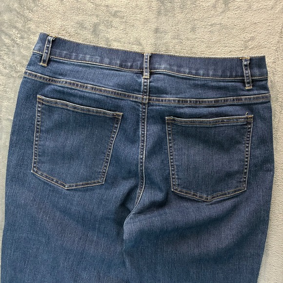 J.‎ McLaughlin Twisted Hem Denim Cropped Jeans Women's 8 Raw Hem - Picture 5 of 8